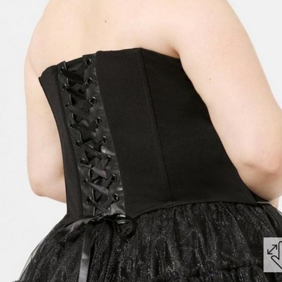 TORRID CORSET AND TULLE SKIRT SET Halloween Costume - Picture 9 of 9